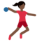 Person Playing Handball - Black emoji on Twitter